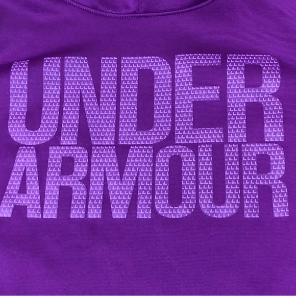 Under Armour Pullover Sweatshirt Hoodie Kids Size L. - Picture 7 of 11